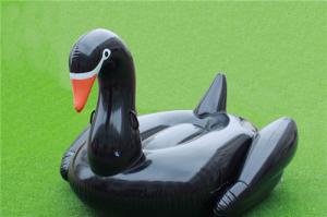 Inflatable Swan Float, Black Swan Float,Giant Inflatable Swan Pool Float
