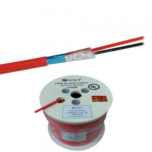 China 2cores PVC Insulated 2x1.5SQMM FPLR Fire Alarm Cable for Saudi Arabia Market Security on sale