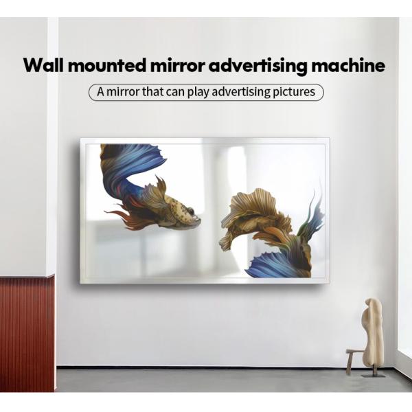 Wall Mounted 43 Inch Android Lcd Advertising Player With Aluminum Shell