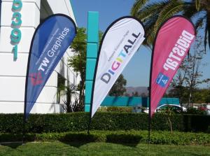 Best Custom Feather Display Flags And Banners Outside Advertisement Flags wholesale