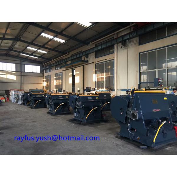 Large Pressure Die Cutting And Creasing Machine Multi Function High Efficiency
