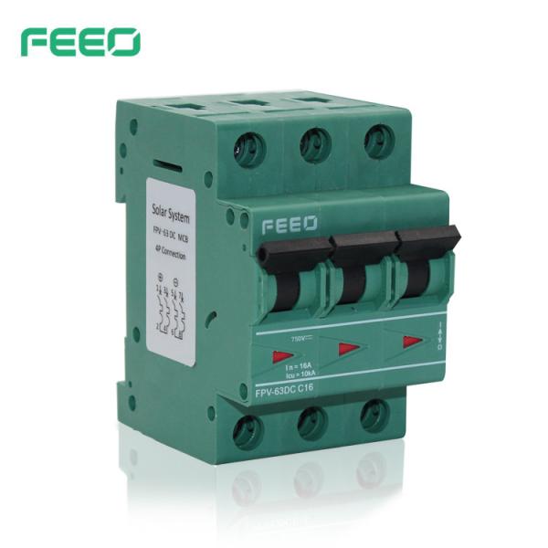 Dc Mcb Mini Circuit Breaker Pv 1p 250A Overcurrent Protection For Solar