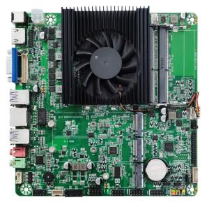 Best Mini Itx Industrial Motherboard With Intel Core 11Th Generation H-Series Four Display Ddr4 M.2 Embedded Mainboard wholesale