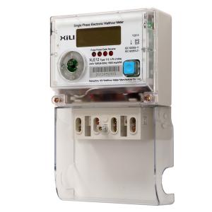China Eletrical smart multifunction energy meter , digital power meter with 1 phase on sale