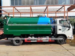 Best Forland 5,000Liters Sewage Tank 2,000Liters Water Tank High Pressure Cleaning Sewage Suction Truck wholesale