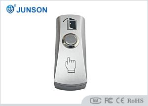 China Structure Steel 2mm Access Control Exit Button Easy To Install on sale