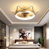 Buy cheap 36W Modern Decorative LED Ceiling Fan Lamp Adjustable Wind Speed With Remote from wholesalers
