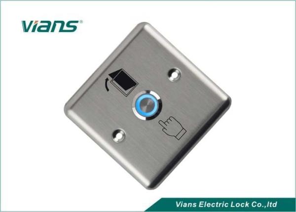 Cheap Square Access Control Door Exit Button Night Luminous Exit Push Button for sale