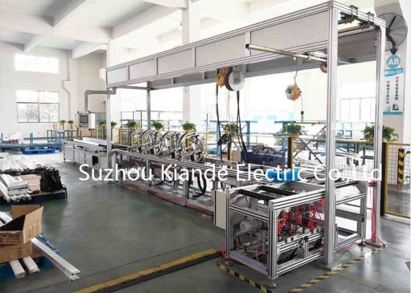 Cheap Automatic Reversal Busbar Assembly Line PLC Internet Connection for sale