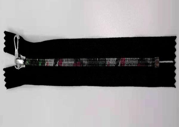 Cheap Colorful 5# And Small Metal Teeth  Zippers For Coats / Open Ended Metal Zips for sale