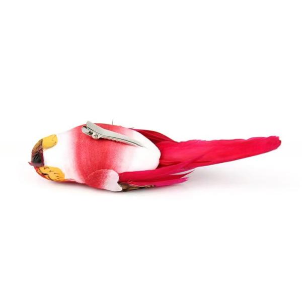 Goose Christmas Fake Feathered Birds , Party Decorations Artificial Feathered Birds