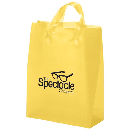 Shopping Hdpe / PE Plastic Bag With Handle Colorful OEM Design Printing Logo