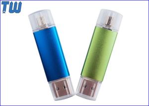 Metal Body Transparent Cap OTG 16GB Pendrive Micro USB Interface