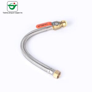 China 1/2''X 3/4'' FIP 24 Flexible Brass Hose on sale