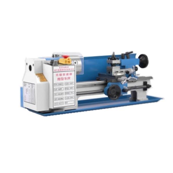 Cheap Benchtop Metal Lathe Variable Speed Lathe Machine Automatic High Precision for sale