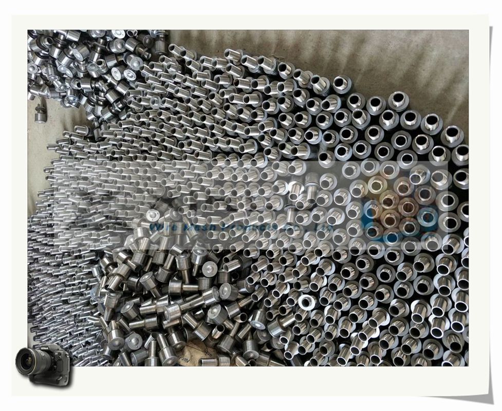 Quick Connect Filter Wedge Wire Screen Nozzle 45mm 53mm Diameter For Absorption