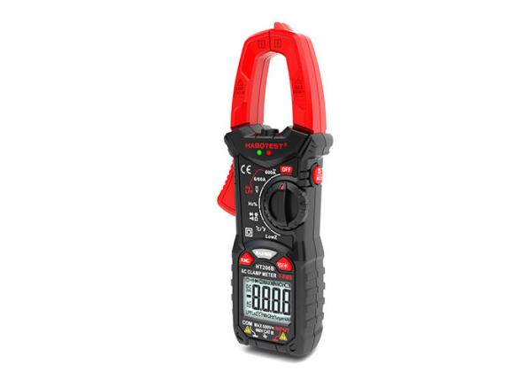 Cheap Professional Digital Clamp Multimeter , HT206B AC Current Clamp Meter for sale