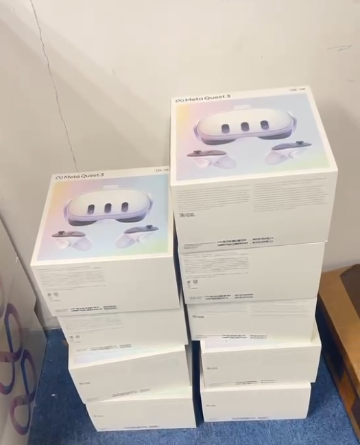 Quest 3 Virtual Reality Headset All in One 3D VR Glasses 8GB RAM With 128G 512G Support XR2 VR