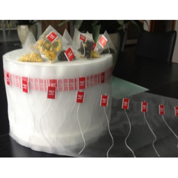 Eletctronic sclae automatic pyramid nylon tea bag packing machine with envelop