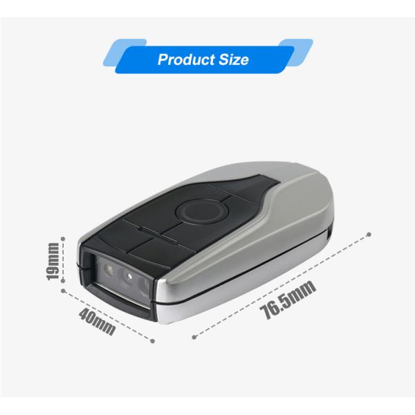2.4GHz Wireless CMOS Bluetooth Barcode Scanner 450mAh