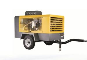 XAVS206C Atlas Copco Industrial Portable Air Compressor 14 bar 12.5 M³ / Min Capacity Light Weight XAVS206C