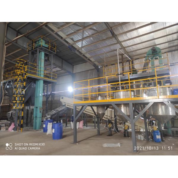 Agglomeration Detergent Powder Production Line Easy Operation