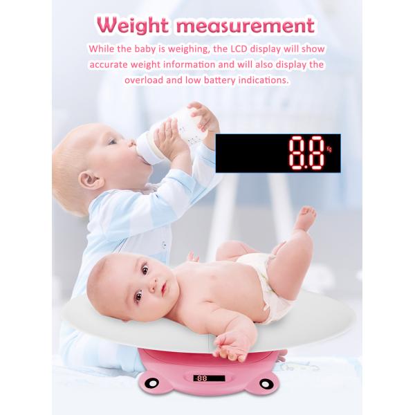 Auto Off AAA Batteries Powered Digital Baby Weighing Scale