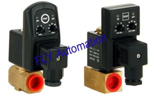 China 24 VAC/VDC DIN 43650A ISO 440/6952 Drain Valve Timer Pneumatic Solenoid Valves on sale