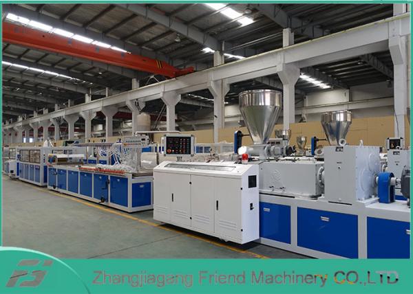 Cheap White PVC Panel Board Making Machine Decorating Board Extruder Machine 5~25mm Thickness for sale