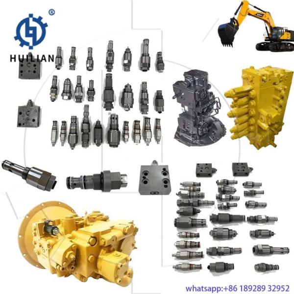Cheap Excavator Hydraulic Pump Control Valve Parts Main Rotary Relief Service Valve For PC200-3 PC200-6 PC200-7 PC200-8 for sale