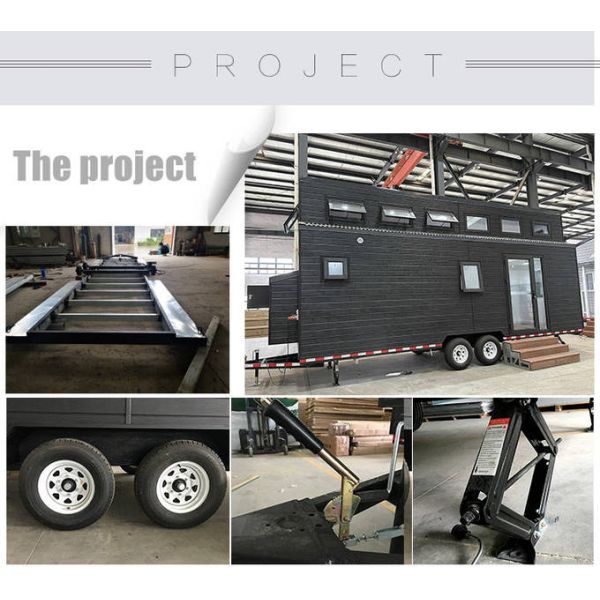 Modular Prefabricated Light Steel Structure Tiny House On Wheels Tiny Cabins For Sale