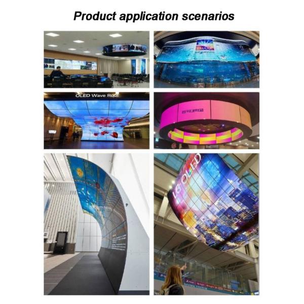 360 IPS Flexible Transparent Oled Touch Screen Thin Bendable Wearable