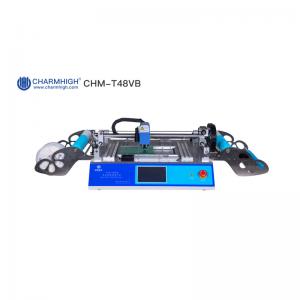 China Charmhigh CHM-T48VB Best Manual 2 head Pick And Place Machine With Vision on sale