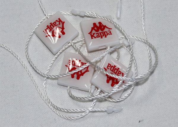 Cheap Plastic Hanging Apparel Tags Plastic Seal Tag Epoxy Cover Surface Finishing Suppliers for sale