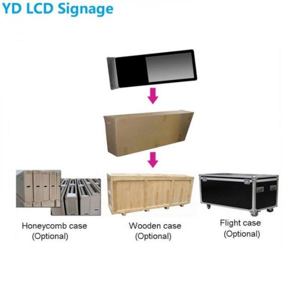 1920*1080 500cd/m2 70W Free Standing Digital Signage