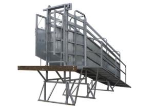 China Common Sizes Portable Sheep Loading Ramp , Lightweight Livestock Loading Chute on sale
