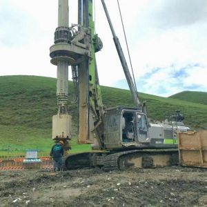 Buy cheap ISO9001 Rotary Pile Drilling Rig 44 Meter Hydraulic Rotary Drilling ZR160L from wholesalers