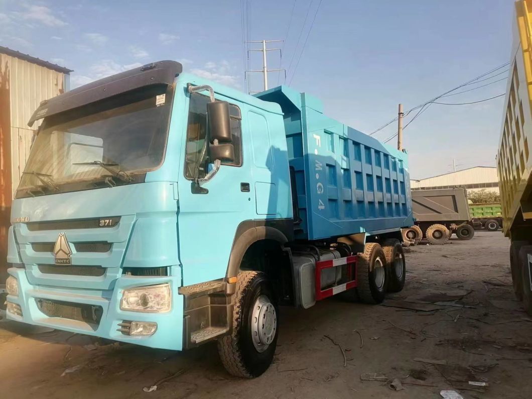 HOWO 6X4 16 20 Cubicmeter 10 Wheelmining Dump Truck Used Diesel Engine Tipper Truck Sale