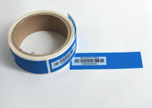 Cheap Dark Object Non Residue Security Labels Barcode Easy Read Printing for sale