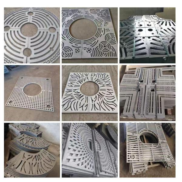 E600 Round Tree Grate DIN En124 Class F900 Tree Grates Cast Iron