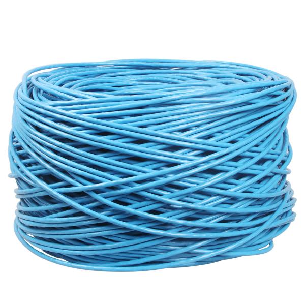 Cheap UTP Cat6 24 AWG Cat 5e Patch Cable BC 0.51 IPVC Jacket 4 Pairs 305m for sale