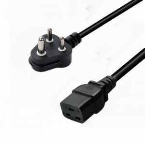 Best PVC RUBBER Conductor 16A 250V SABS South Africa Power Cord for Consumer Electronics wholesale