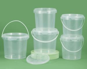 Best BPA Free Plastic Food Bucket With Screw On Lid ISO9001 wholesale