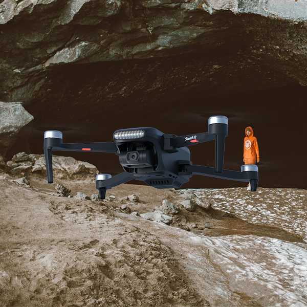 500mA Aerial Quadcopter Drone 4k HD Camera WiFi Fpv Visual Positioning UN38.3
