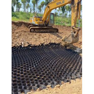 Best Texture HDPE Geocell Black Slop Protection Plastic Driveway Grid wholesale