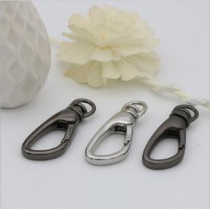 Best Creative novelty design gunmetal color car hardware accessories metal key chain snap hooks wholesale