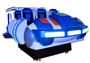 China Cool Family 6 Seats Spaceship 9D VR Game Machine Theme Park Flight Simulator For Adults on sale
