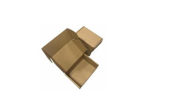 Cheap Logo Printing Paper Corrugated Box , Corrugated Deliever Box Eco Friendly for sale