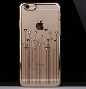 Best For iPhone 6 Case,For iPhone 6 Plus PU Case with Diamond wholesale