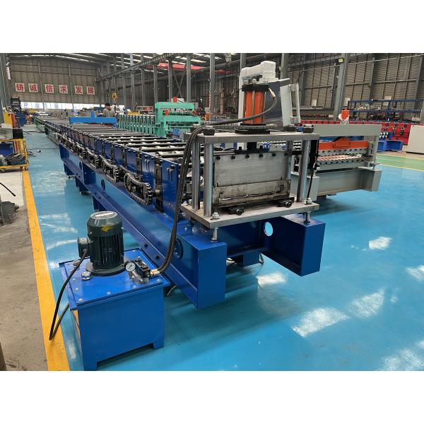 380V 50Hz Standing Seam Roofing Sheet Roll Forming Machine Long Time Service